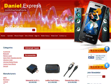 Tablet Screenshot of danielexpress.com